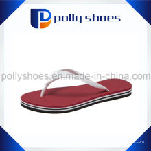 Impression Logo du client Rubber Flat Flip Flop Haute qualité